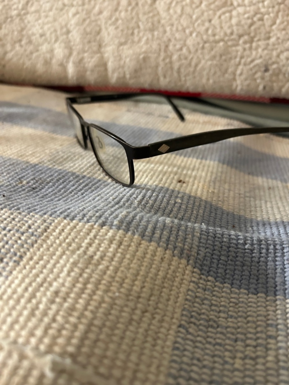joseph abboud Men's Black eMetal Frame Eyeglasses - Classic Rectangular Style